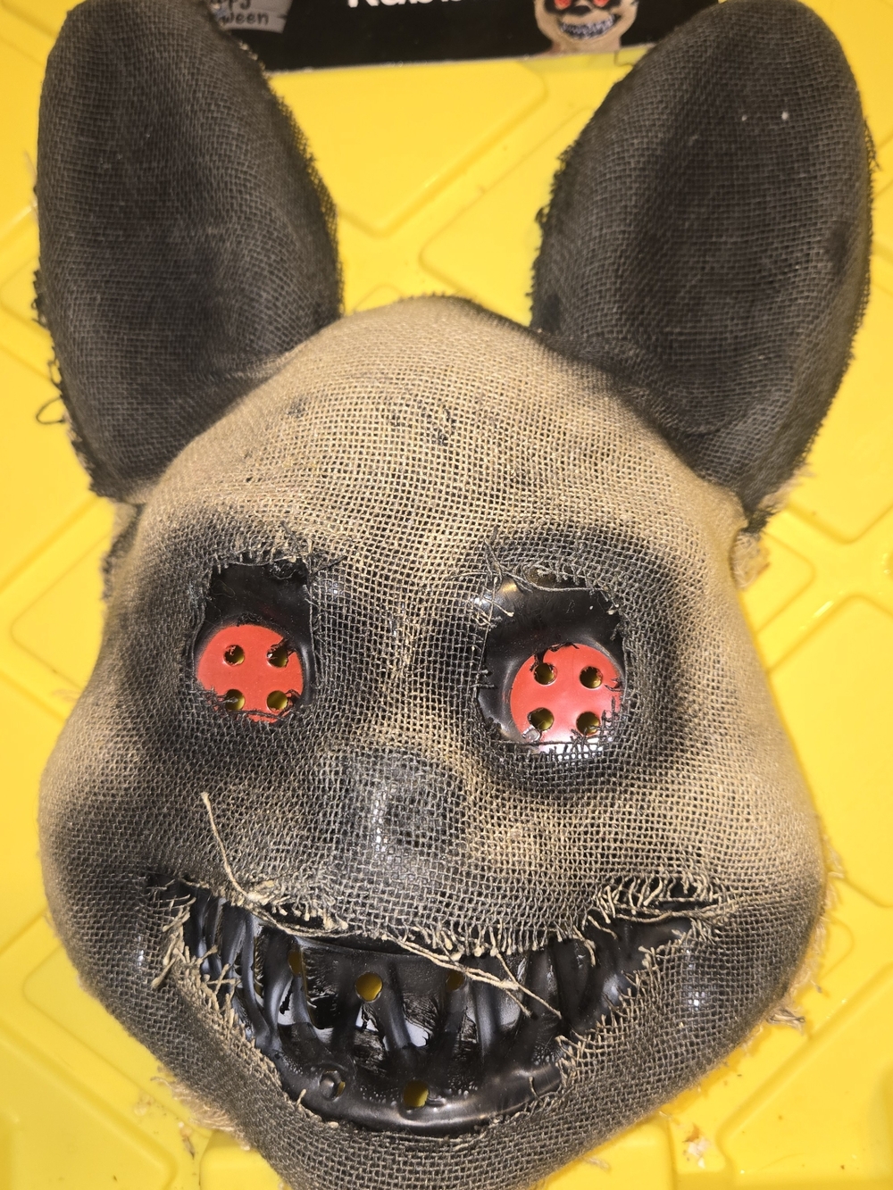 Burlap Rabbit Hallowen Mask